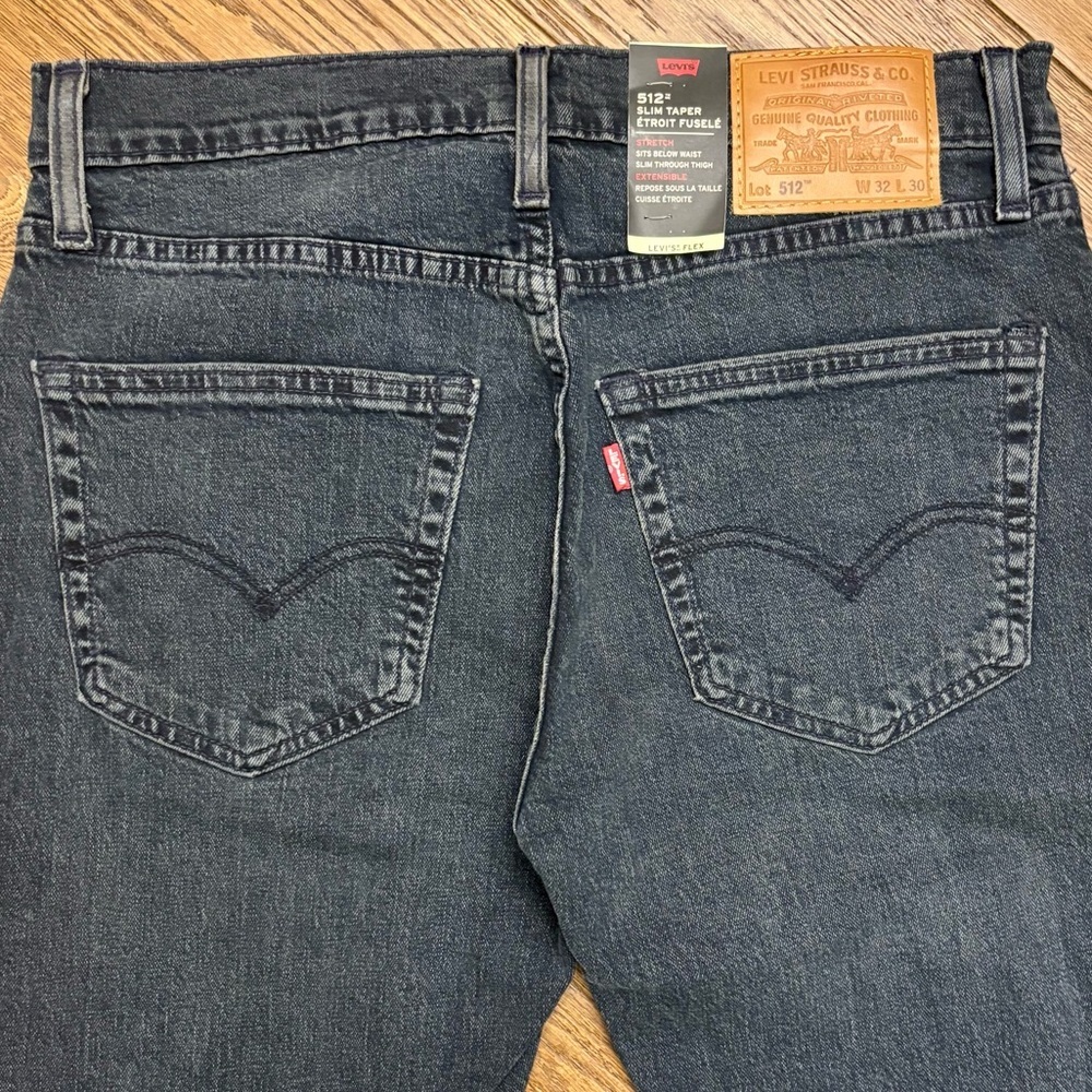 Levi's Premium 512 SLIM TAPER FIT FLEX MEN'S JEANS - Picture 13 of 14